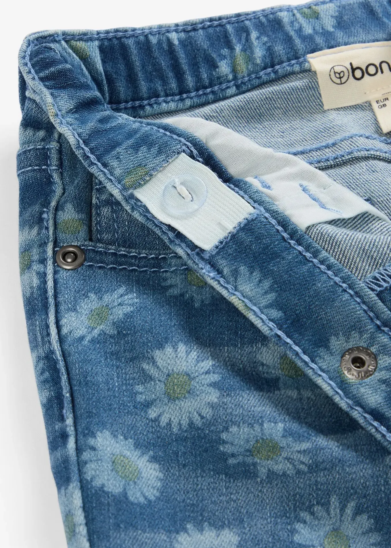 Jean slim, taille mi-haute, ultra doux