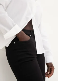 Jean slim taille mi-haute, très extensible