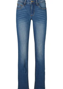 Jean Straight taille mi-haute, extensible