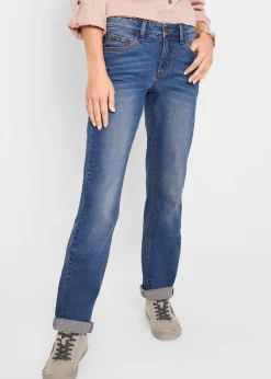 Jean Straight taille mi-haute, extensible