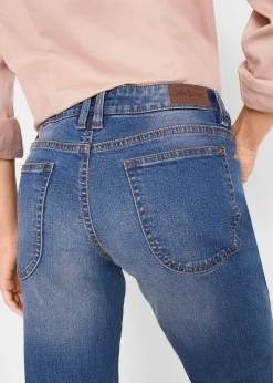 Jean Straight taille mi-haute, extensible