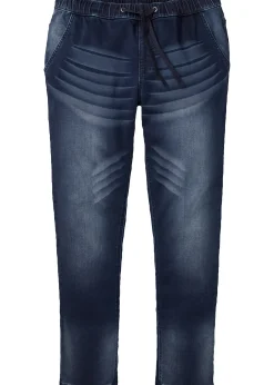 Jean sweat slim, droit