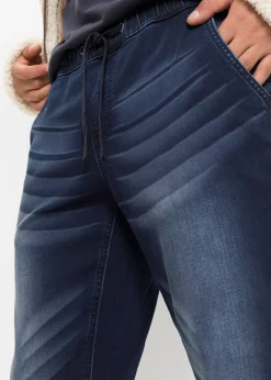 Jean sweat slim, droit