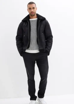 Jean sweat slim, droit