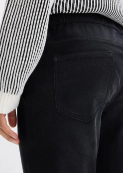 Jean sweat slim, droit