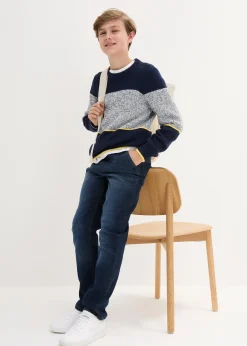 Jean taille extensible garçon, Regular Fit