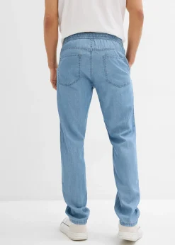 Jean taille extensible léger, Regular, Straight