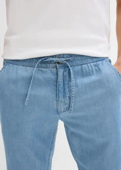 Jean taille extensible léger, Regular, Straight