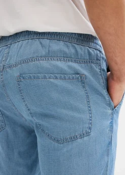 Jean taille extensible léger, Regular, Straight