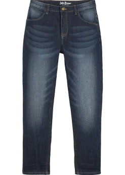 Jean thermique droit et slim avec doublure polaire