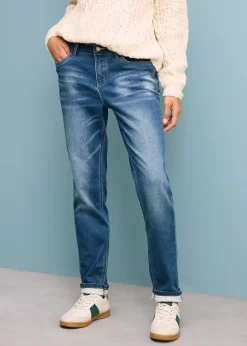 Jean thermo avec intérieur douillet, Boyfriend