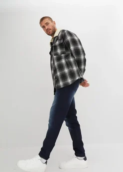 Jean-jogging regular à taille élastiquée, droit