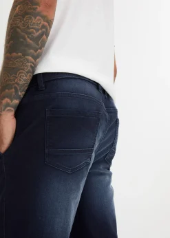 Jean-jogging regular à taille élastiquée, droit