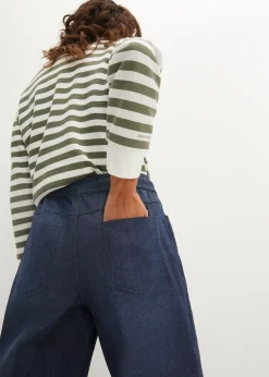 Jeans jogger, coupe droite