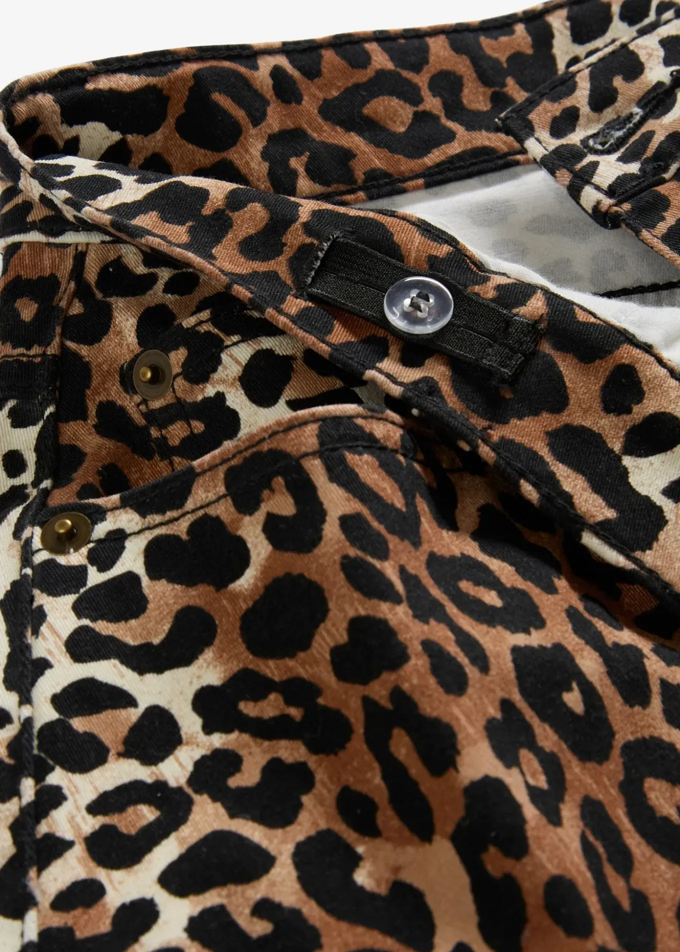 Jeans Wide Leg taille mi-haute