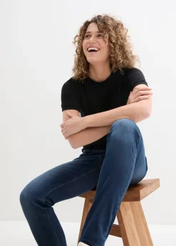 Jegging à taille mi-haute et élastiquée