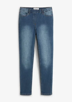 Jegging à taille mi-haute et élastiquée