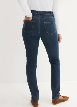 Jegging extensible, taille haute et élastiquée