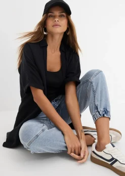 Jegging taille mi-haute, extensible