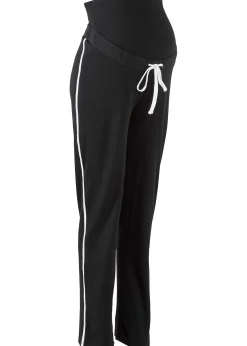 Jogging de grossesse avec du coton, droit