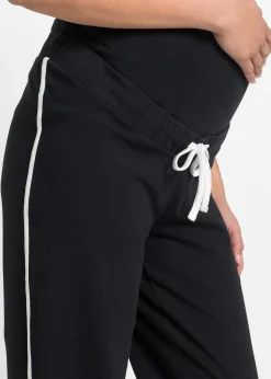 Jogging de grossesse avec du coton, droit