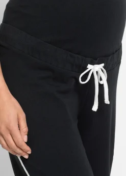 Jogging de grossesse avec du coton, droit