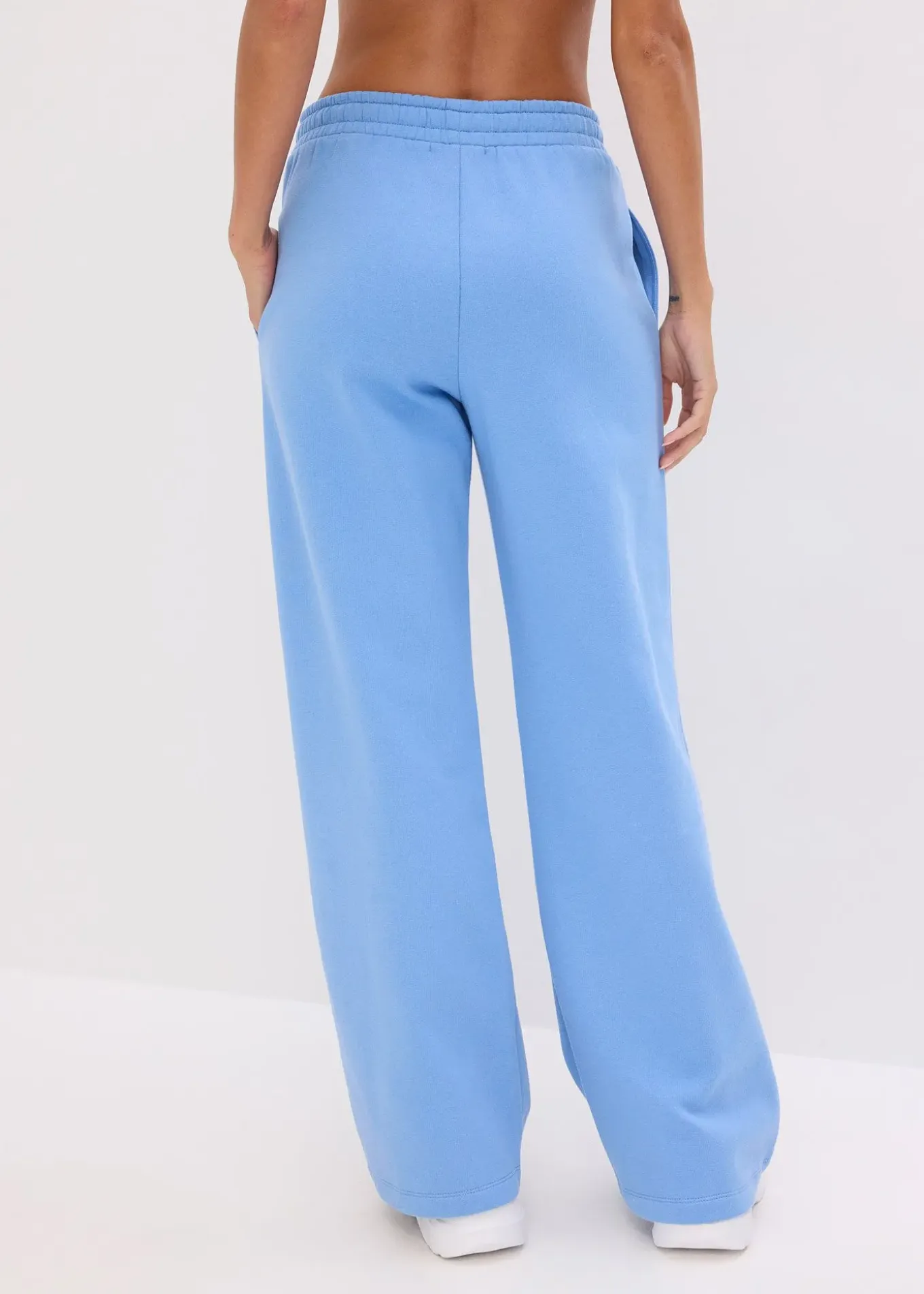 Jogging taille haute 100% coton