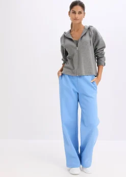 Jogging taille haute 100% coton