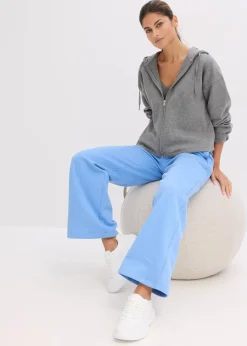 Jogging taille haute 100% coton