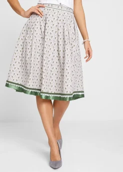 Jupe bavaroise, longueur genou