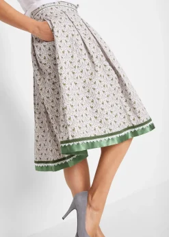 Jupe bavaroise, longueur genou