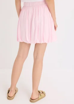 Jupe boule en viscose
