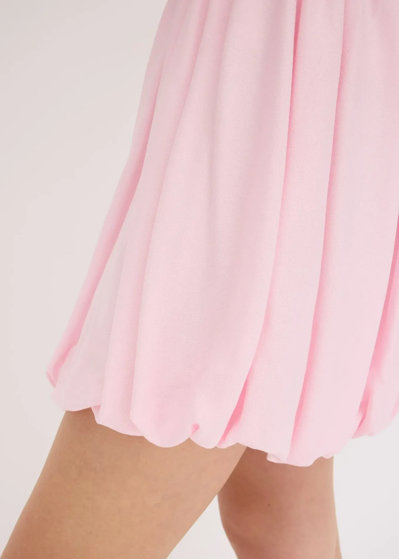 Jupe boule en viscose