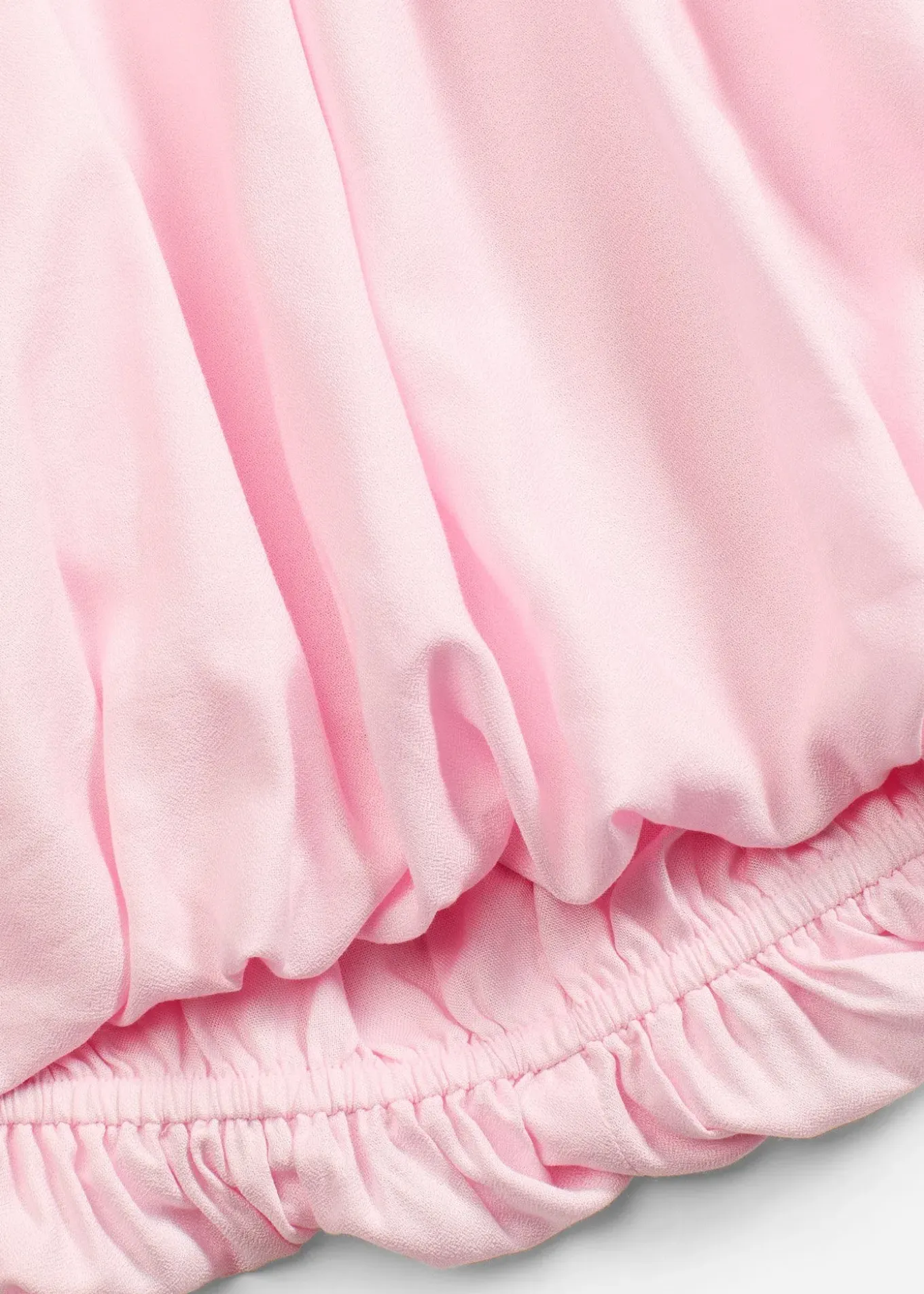 Jupe boule en viscose