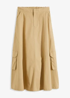 Jupe cargo 100% coton