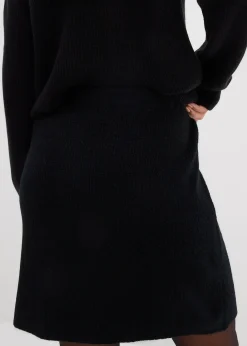 Jupe courte en maille