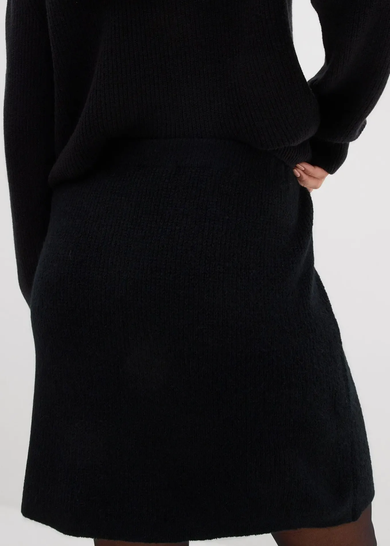 Jupe courte en maille