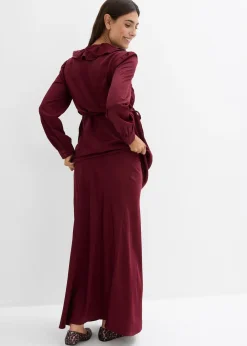 Jupe de grossesse en satin