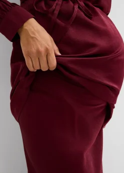 Jupe de grossesse en satin