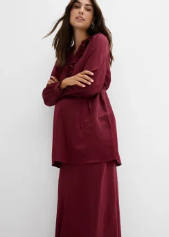 Jupe de grossesse en satin