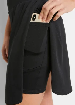 Jupe de sport avec cycliste intégré, séchage rapide