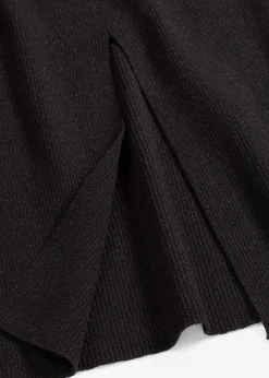 Jupe douce en fine maille de viscose mélangée