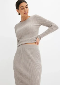 Jupe douce en maille