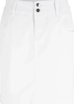 Jupe en coton extensible