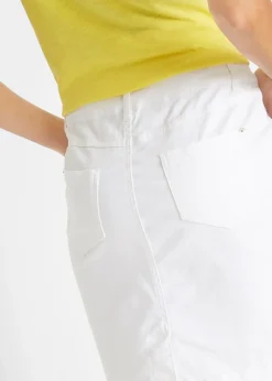 Jupe en coton extensible