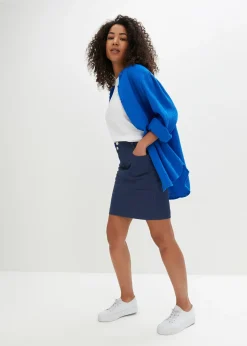 Jupe en coton extensible