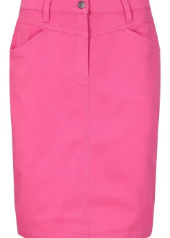 Jupe en jean extensible