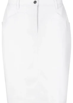 Jupe en jean extensible