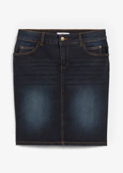 Jupe en jean extensible