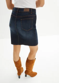 Jupe en jean extensible